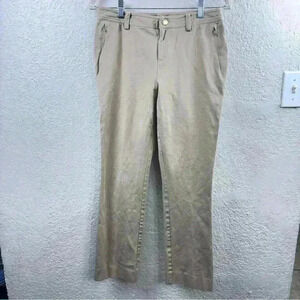 Lauren Ralph Lauren Petite Straight Leg Khaki Pants Women’s Size 4P